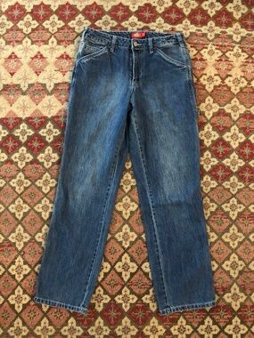 Dickies Medium Wash Carpenter Straight Leg Jeans sz 5/27